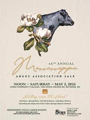 Mississippi Angus Sale ad